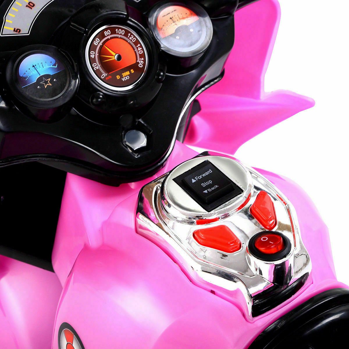 6V Powered 3 Wheels Kids Electric Ride-on Toy Motorcycle, Pink Powered Ride On Toys   at Gallery Canada