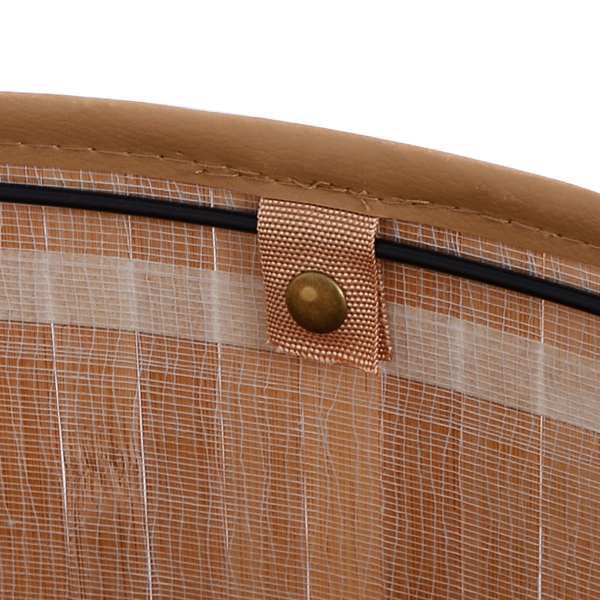 Corner Bamboo Hamper Laundry Basket, Natural Laundry Baskets   at Gallery Canada