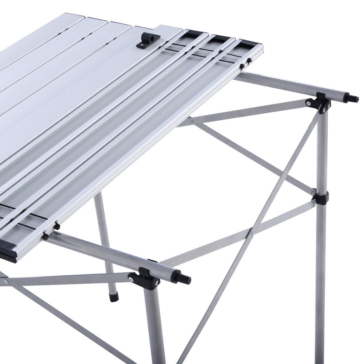 Roll Up Portable folding Camping Aluminum Picnic Table, Silver Camping Furniture   at Gallery Canada