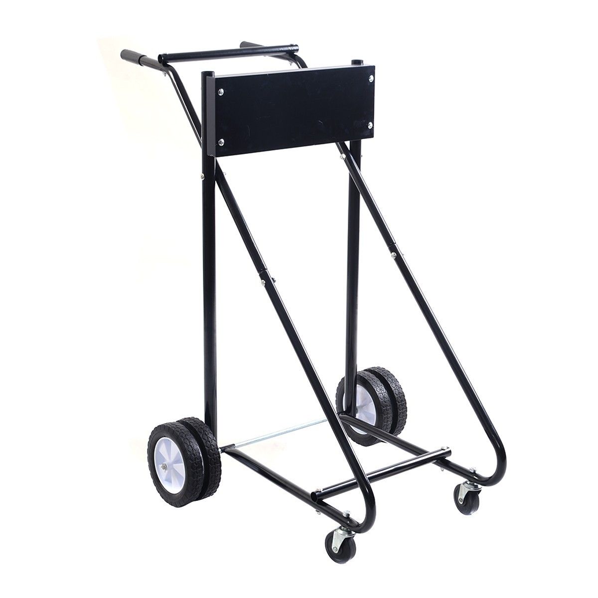 315 LBS Outboard Boat Motor Stand Carrier Cart Dolly Storage Pro Heavy Duty, Black Garden at Gallery Canada