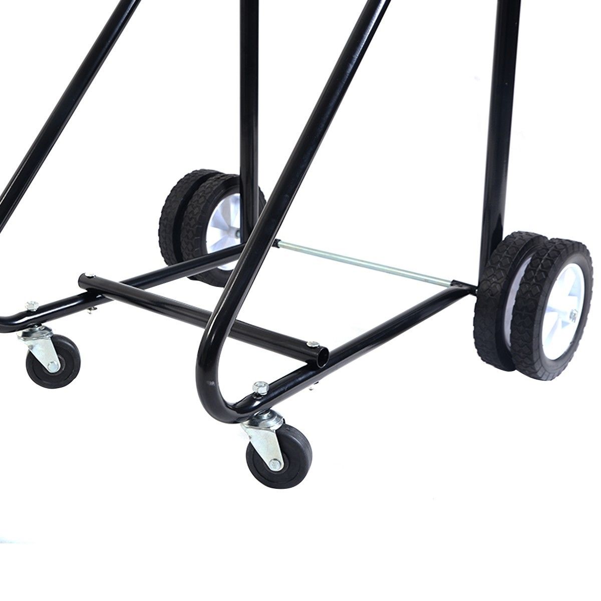 315 LBS Outboard Boat Motor Stand Carrier Cart Dolly Storage Pro Heavy Duty, Black Garden at Gallery Canada