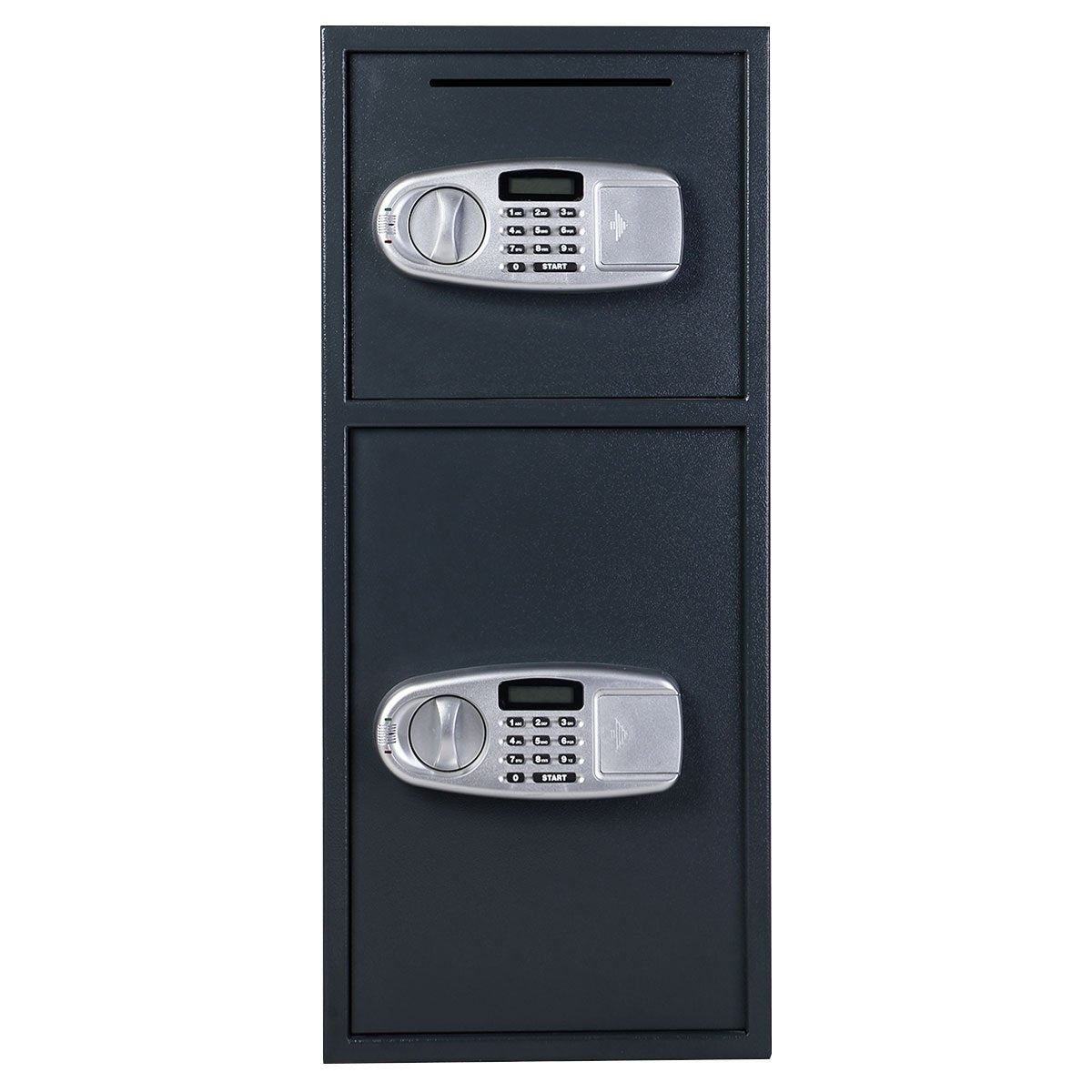 Digital Safe Box with 2 Doors, Black Safe Box   at Gallery Canada