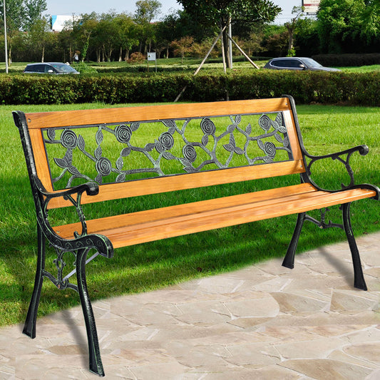 49 1/2 Inch Patio Park Garden Porch Chair Bench Outdoor Benches Options  at Gallery Canada