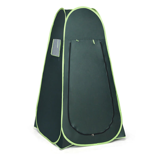 Pop uP Camping Shower Toilet Changing Room Tent, Green - Gallery Canada
