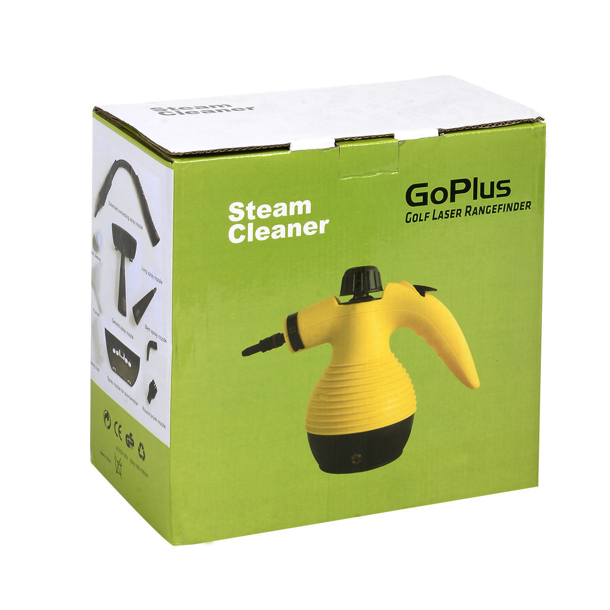1050W Multi-Purpose Handheld Pressurized Steam Cleaner, Yellow Vacuums & Cleaners at Gallery Canada