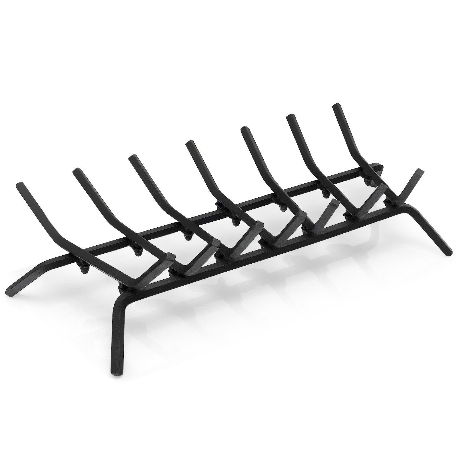 31/25/18 Inch Fireplace Grate for Outdoor Fire Pit-L, Black Fireplace Tools   at Gallery Canada