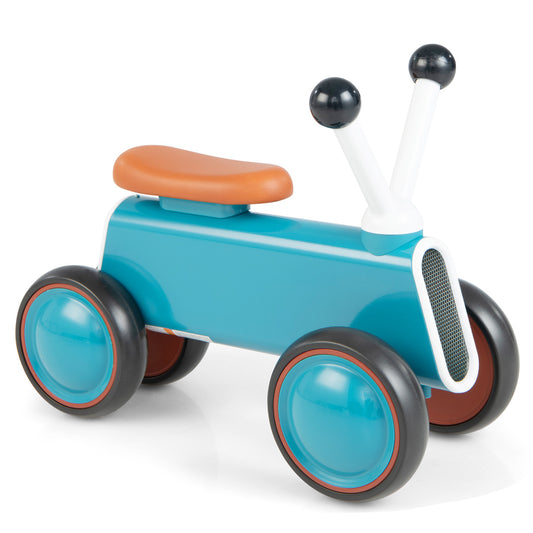 4 Wheels Baby Balance Bike without Pedal, Blue Balance Bikes Blue  at Gallery Canada