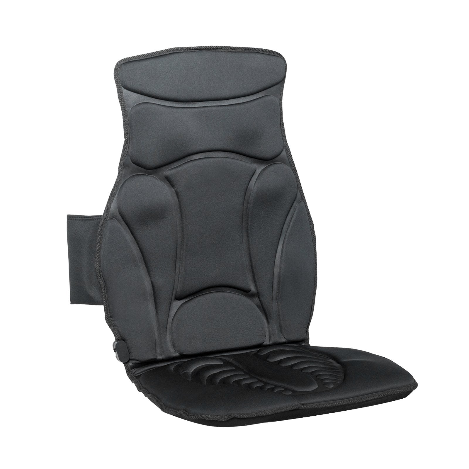 Foldable Full Body Massage Mat with 10 Vibration Motors, Black Back Massager   at Gallery Canada