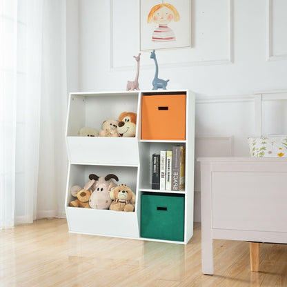 Kids Toy Storage Cabinet Shelf Organizer, Multicolor Kids Storage   at Gallery Canada