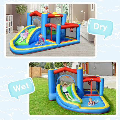 Inflatable Kids Water Slide Outdoor Indoor Slide Bounce Castle without Blower Bounce House   at Gallery Canada