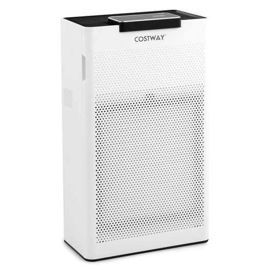 Ozone Free Air Purifier with H13 True HEPA Filter Air Cleaner up to 1200 Sq. Ft, White - Gallery Canada