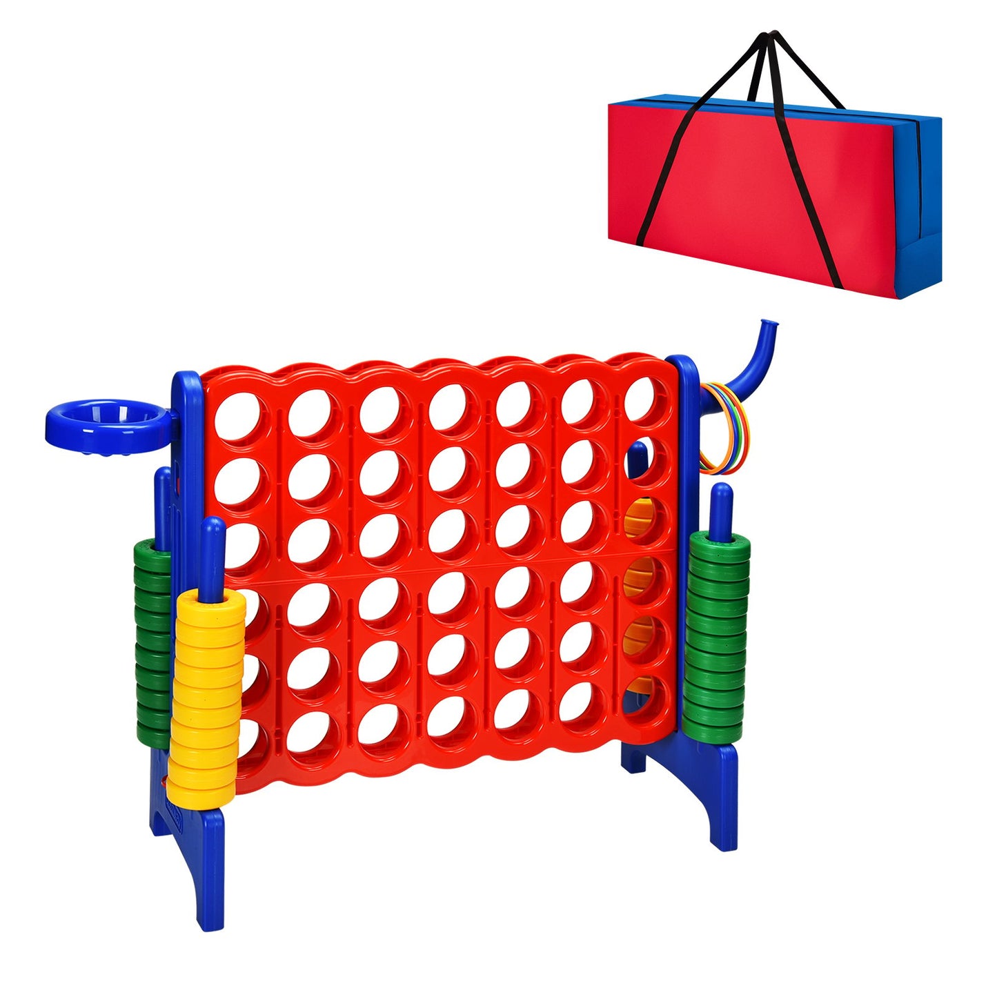 Giant 4 in A Row Storage Carrying Bag for Jumbo 4-to-Score Game Set Only Bag, Blue Lawn Games   at Gallery Canada