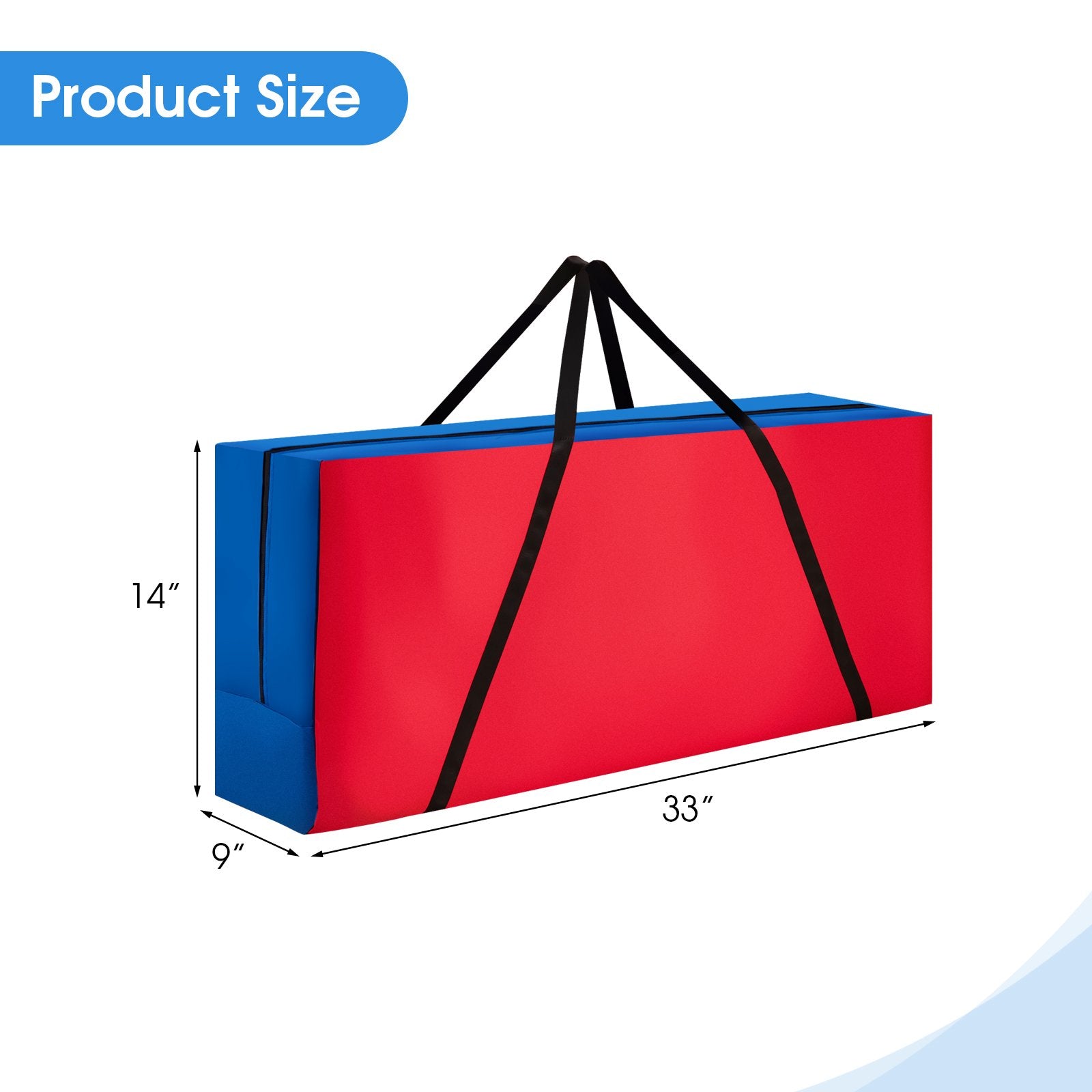 Giant 4 in A Row Storage Carrying Bag for Jumbo 4-to-Score Game Set Only Bag, Blue Lawn Games   at Gallery Canada