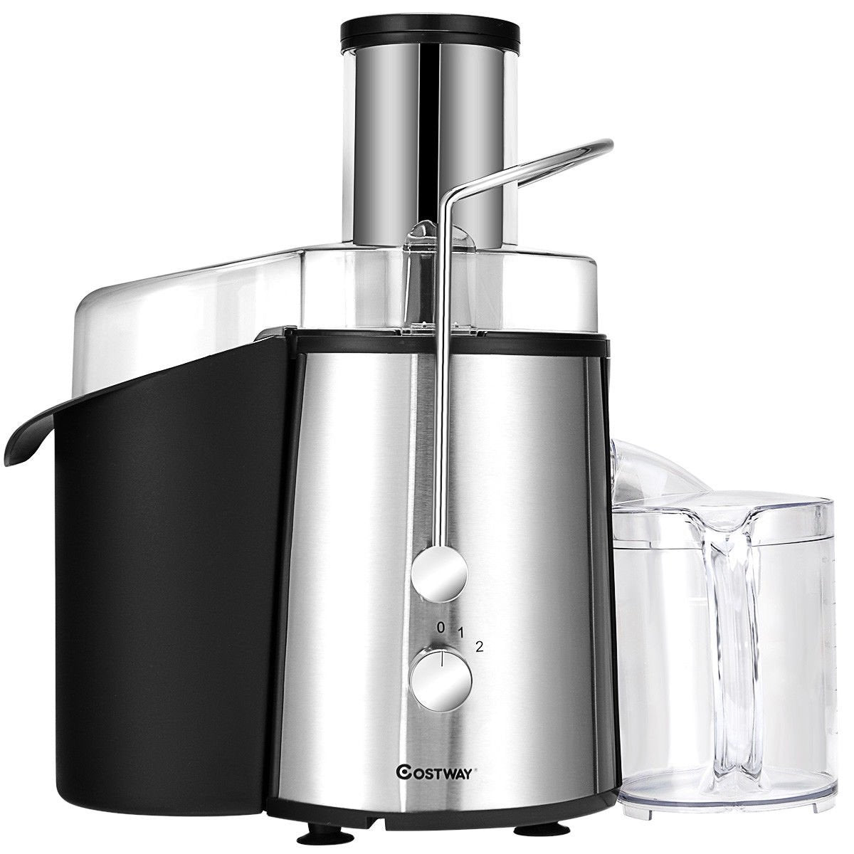 2 Speed Electric Juice Press for Fruit and Vegetable, Silver Juicers & Coffee Machines at Gallery Canada