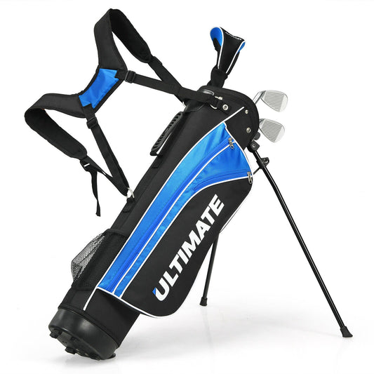 Junior Complete Golf Club Set for Age 8 to 10, Blue - Gallery Canada