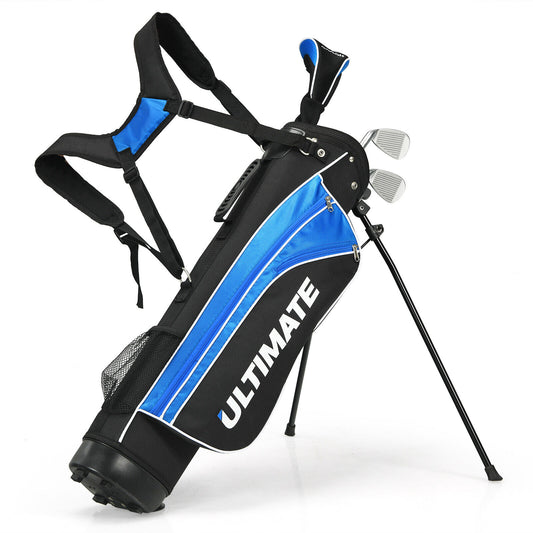 Junior Complete Golf Club Set for Age 8 to 10, Blue Golf Blue  at Gallery Canada