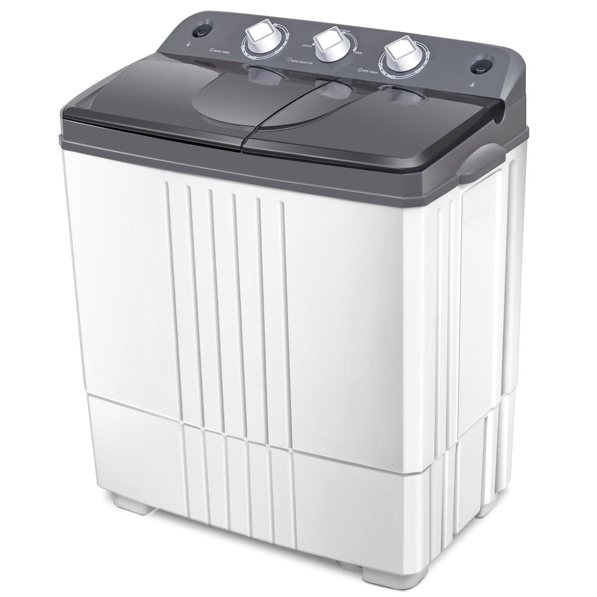 20 lbs Portable Semi-Automatic Twin-tub Washing Machine Washing Machines at Gallery Canada