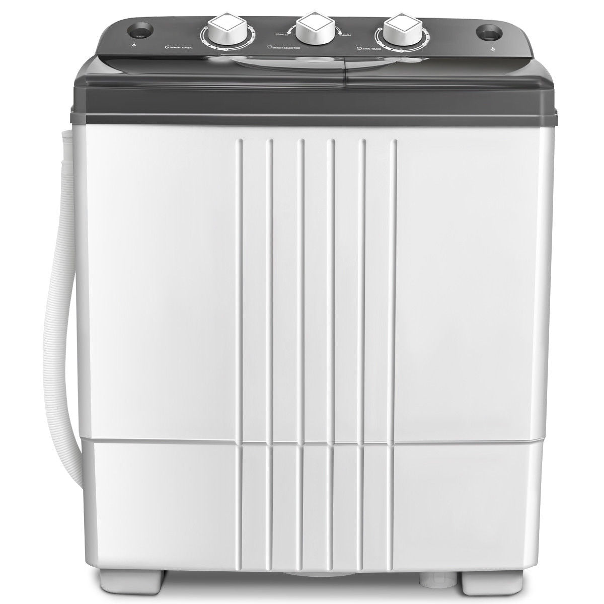 20 lbs Portable Semi-Automatic Twin-tub Washing Machine Washing Machines at Gallery Canada