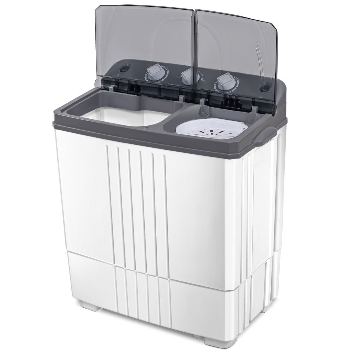 20 lbs Portable Semi-Automatic Twin-tub Washing Machine Washing Machines at Gallery Canada