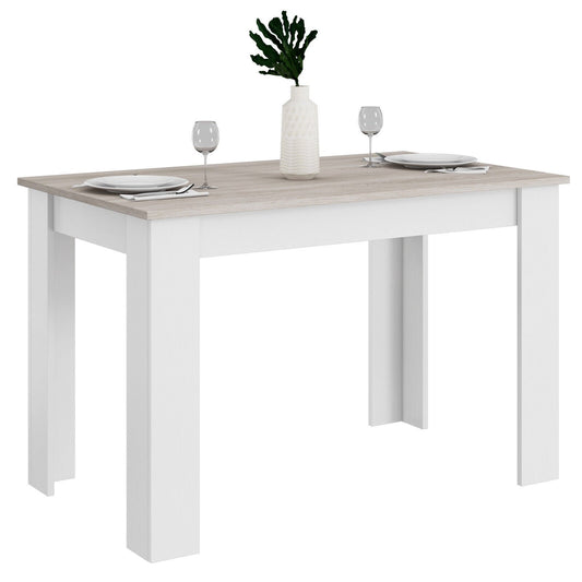 47 Inches Dining Table for Kitchen and Dining Room, Light Gray Dining Tables   at Gallery Canada