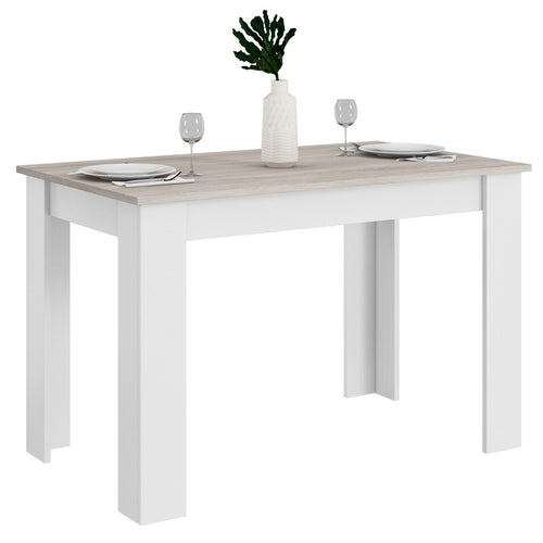 47 Inches Dining Table for Kitchen and Dining Room, Light Gray