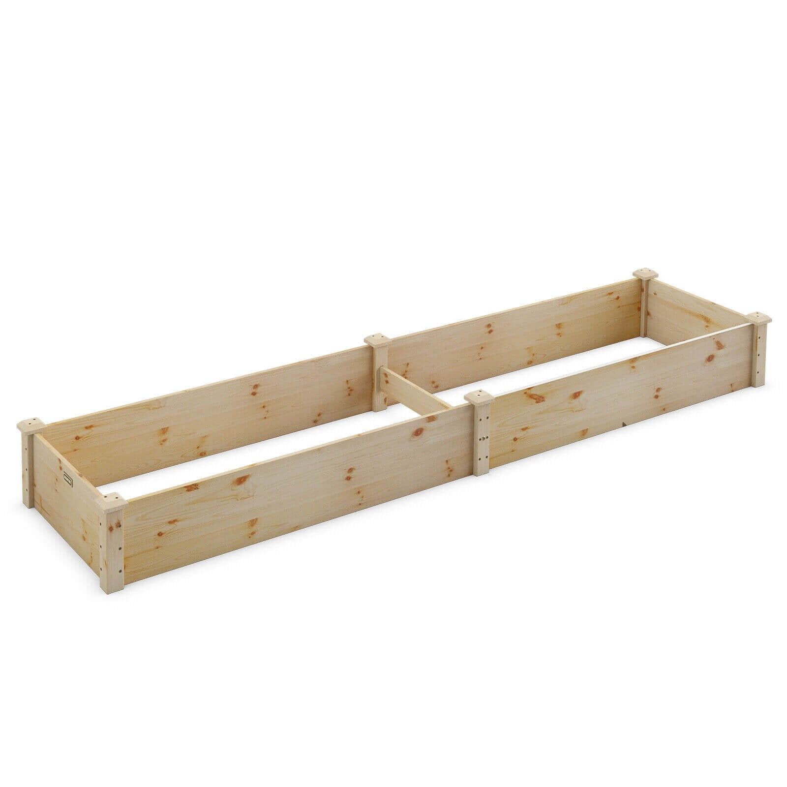 Wooden Raised Garden Bed Outdoor for Vegetables Flowers Fruit, Natural Raised Garden Beds   at Gallery Canada