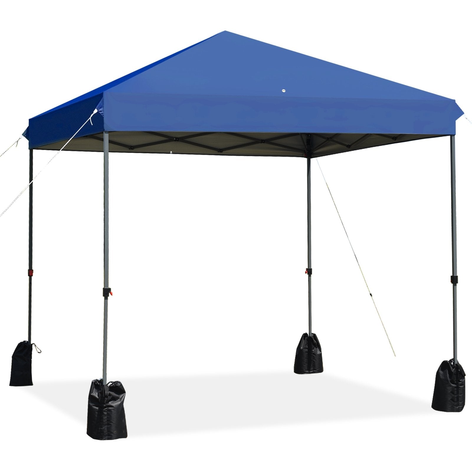 8’x8' Outdoor Pop up Canopy Tent  w/Roller Bag, Blue Canopies   at Gallery Canada