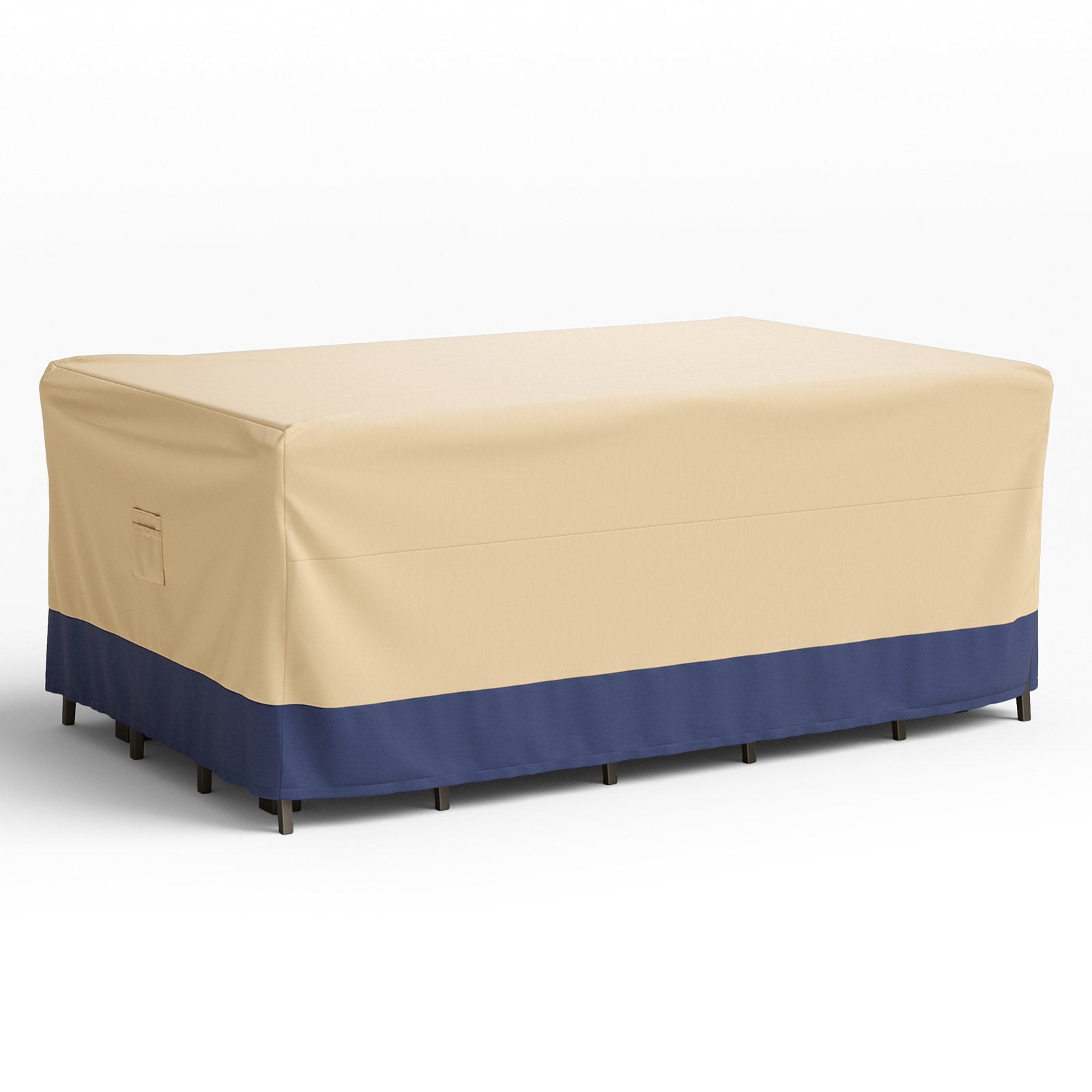 Patio Furniture Cover with Padded Handle and Click-Close Straps-90 x 50 x 32 inches, Beige Outdoor Furniture Accessories 90 x 50 x 32 inches at Gallery Canada