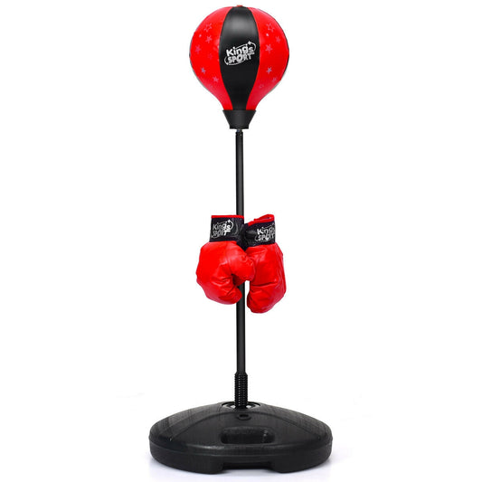 Kids Adjustable Stand Punching Bag Toy Set with Boxing Glove Boxing & Martial Arts Options  at Gallery Canada