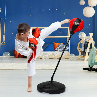 Kids Adjustable Stand Punching Bag Toy Set with Boxing Glove Boxing & Martial Arts   at Gallery Canada