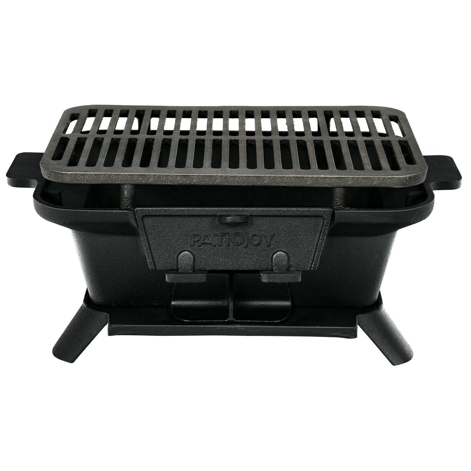 Heavy Duty Cast Iron Tabletop BBQ Grill Stove for Camping Picnic, Black Outdoor Grills   at Gallery Canada