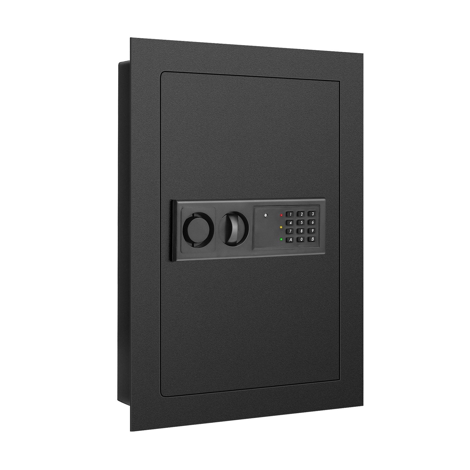 Digital Flat Recessed Wall Safe Security Lock Gun Cash Box, Black Safe Box   at Gallery Canada
