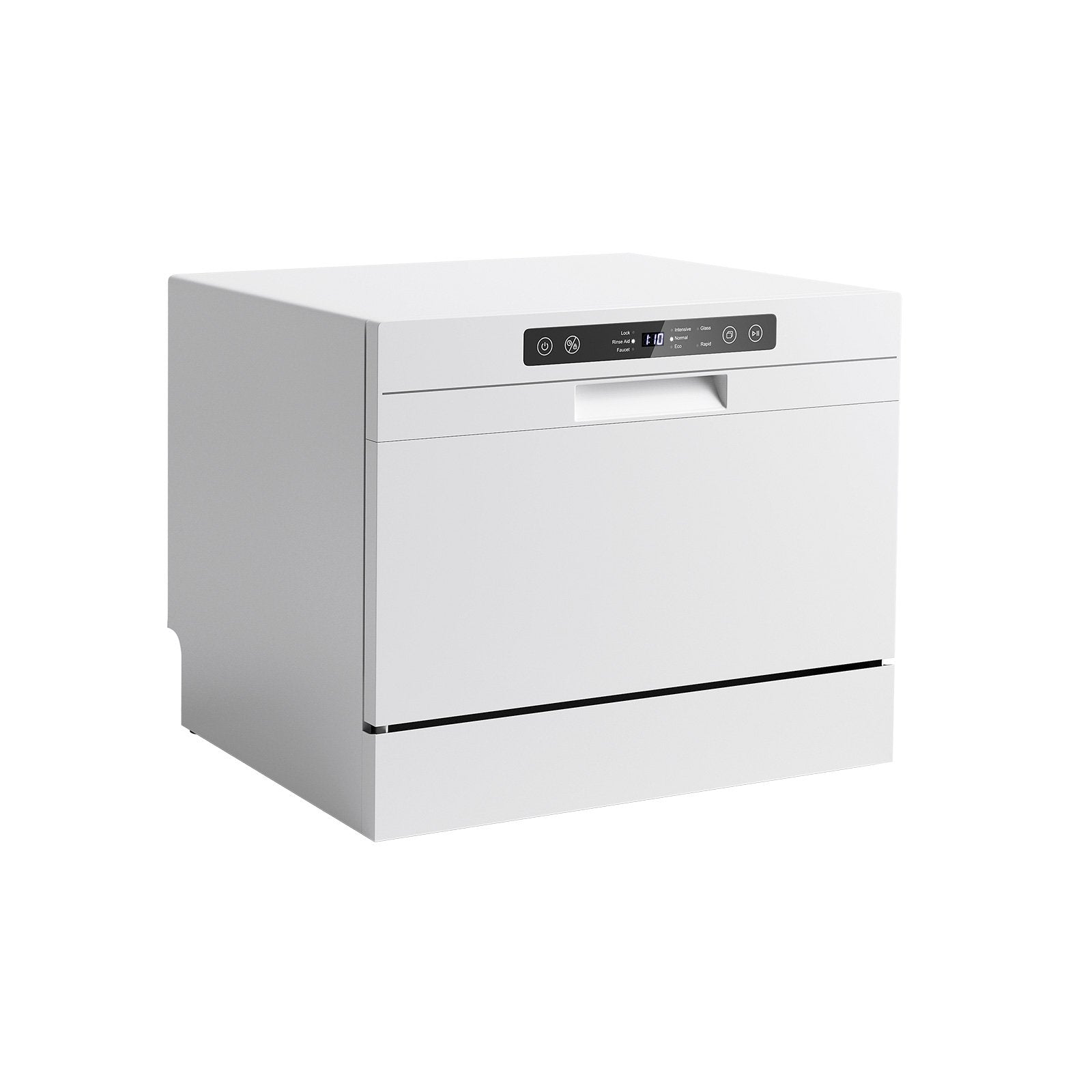 Compact Countertop Dishwasher with 6 Place Settings and 5 Washing Programs, White Dishwashers   at Gallery Canada