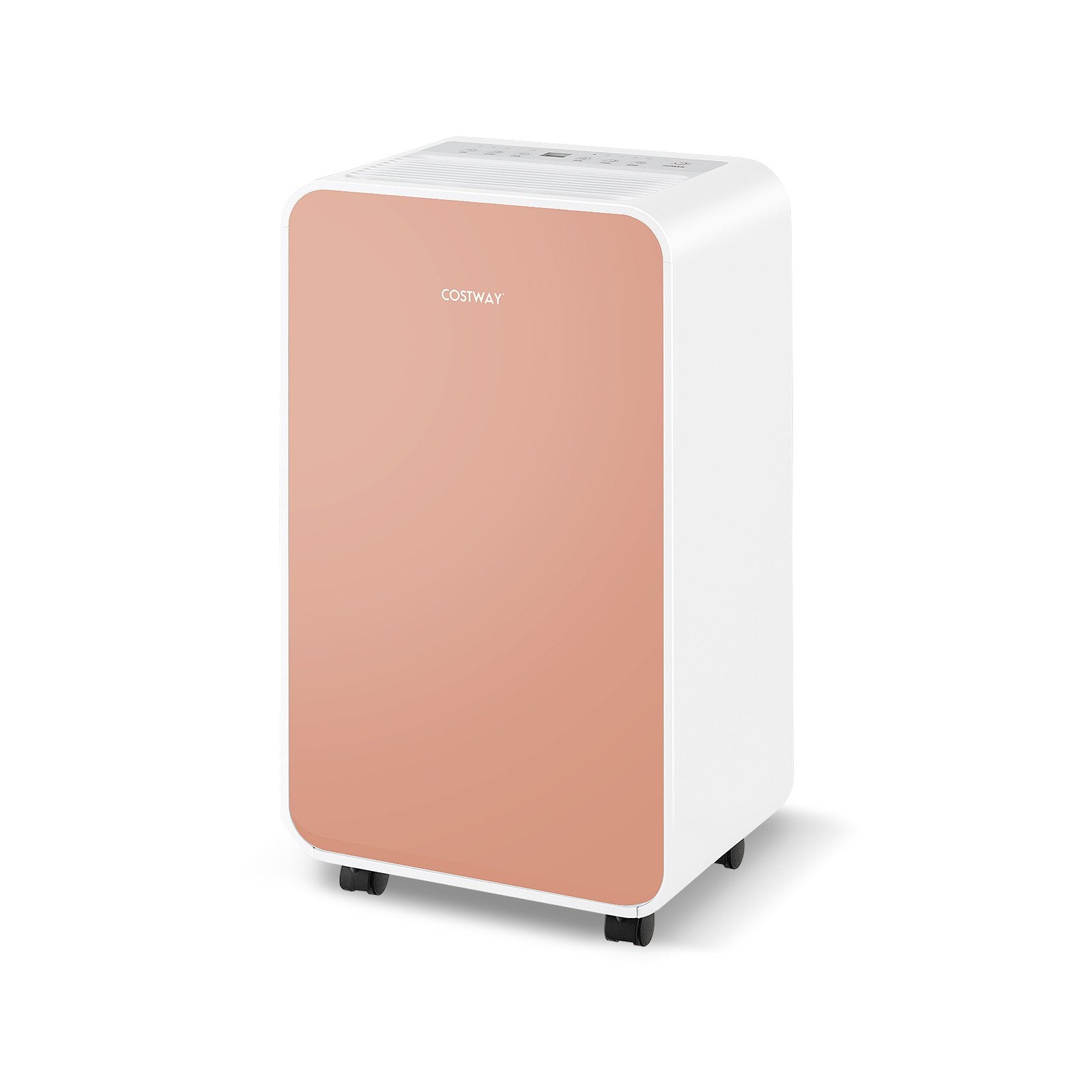 32 Pints/Day Portable Quiet Dehumidifier for Rooms up to 2500 Sq. Ft, Pink Dehumidifiers   at Gallery Canada