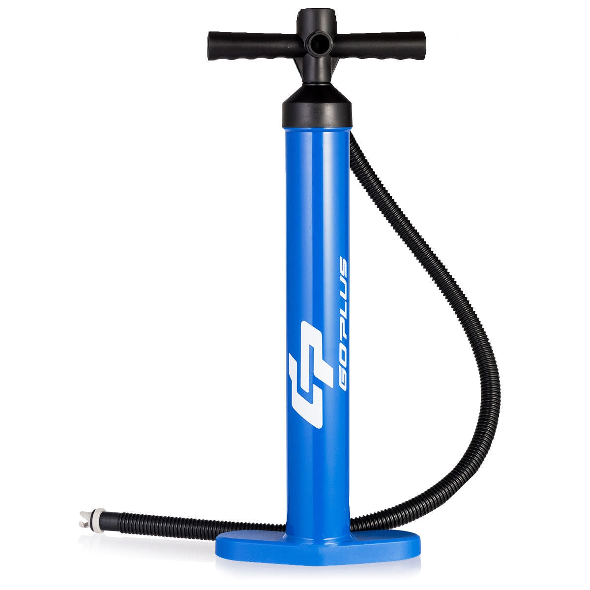 Double Action Manual inflation SUP Hand Pump with Gauge, Blue Outdoor Play Blue  at Gallery Canada