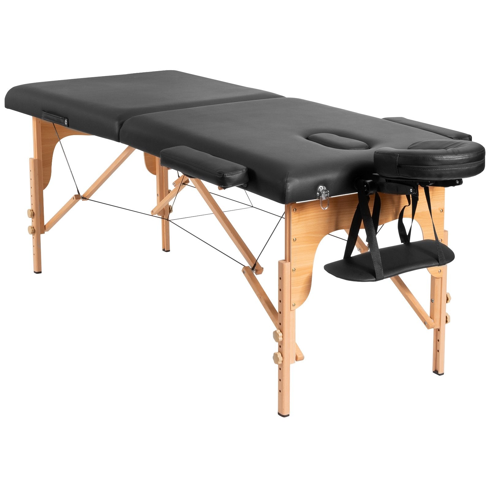 Portable Adjustable Facial Spa Bed  with Carry Case, Black Spa & Salon   at Gallery Canada