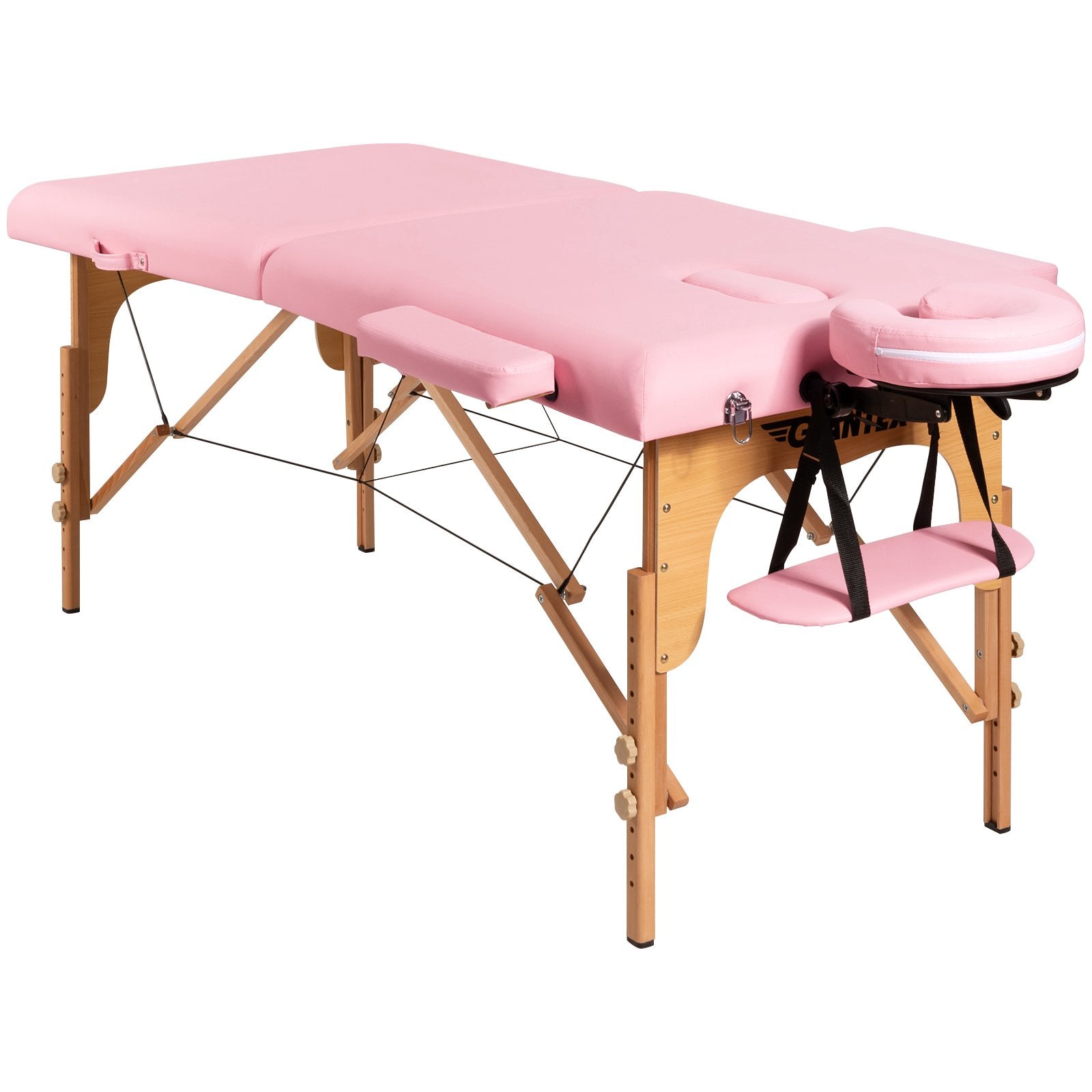 Portable Adjustable Facial Spa Bed  with Carry Case, Pink Spa & Salon   at Gallery Canada