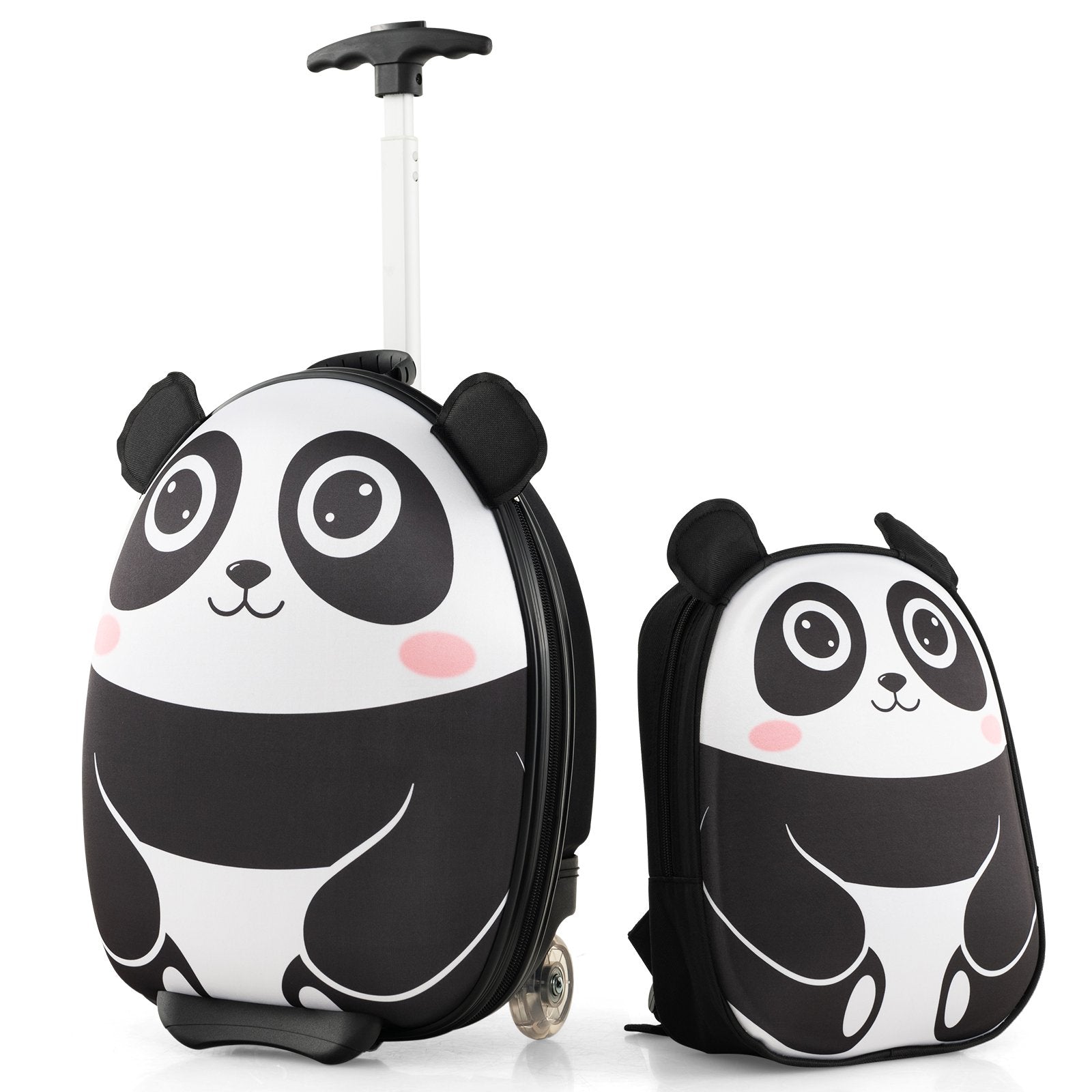 Lightweight and Portable Rolling Suitcase for Children, White Kids Luggage White at Gallery Canada