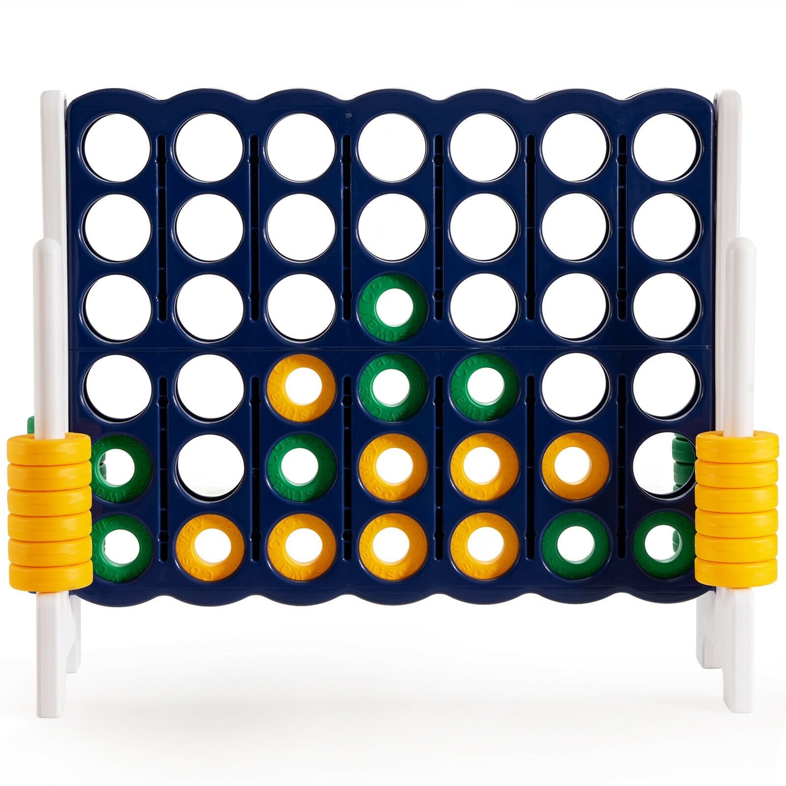 4-to-Score 4 in A Row Giant Game Set for Kids Adults Family Fun, Dark Blue Lawn Games   at Gallery Canada