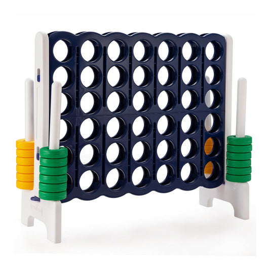 4-to-Score 4 in A Row Giant Game Set for Kids Adults Family Fun, Dark Blue - Gallery Canada