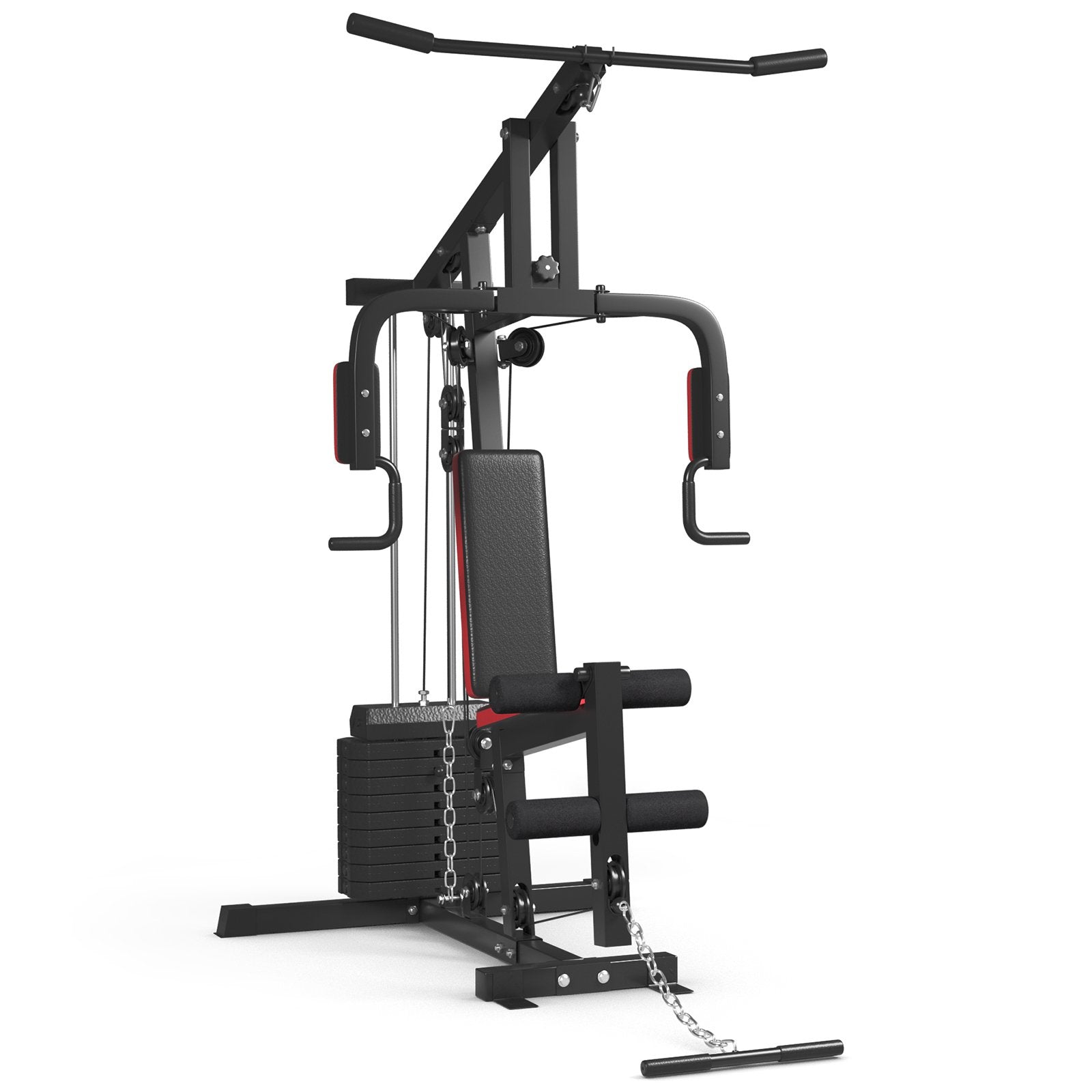 Multifunction Cross Trainer Workout Machine, Black Benches Racks & Bars   at Gallery Canada