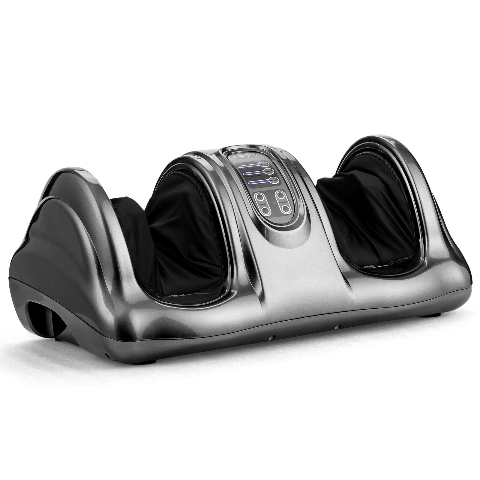 Therapeutic Shiatsu Foot Massager with High Intensity Rollers, Gray Foot Massager   at Gallery Canada