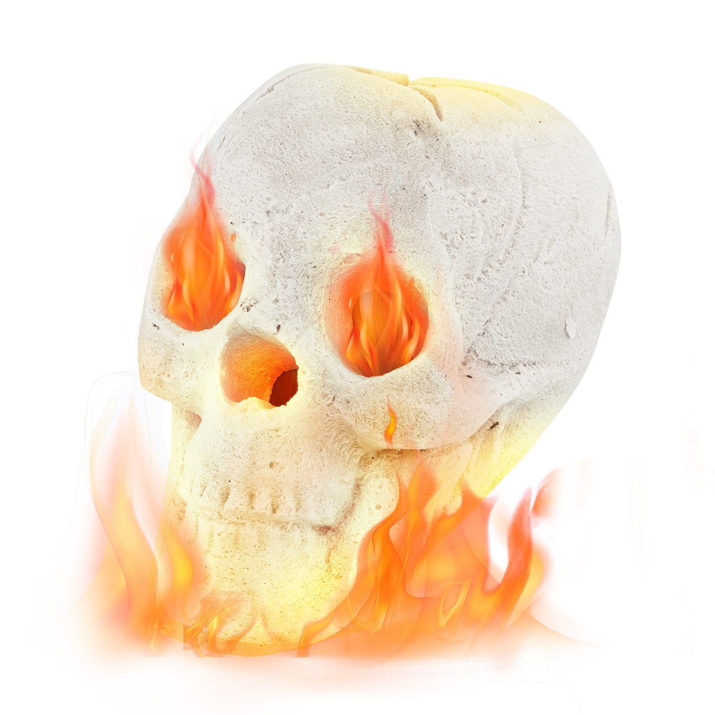 Halloween Fire Pit Skull Halloween Decoration, Beige Halloween   at Gallery Canada