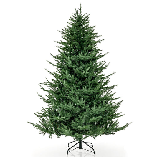 Pre-lit Christmas Tree with 280 Warm White LED Lights and 8 Lighting Modes-6ft, Green Christmas Tree   at Gallery Canada