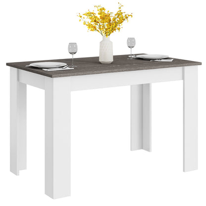 47 Inches Dining Table for Kitchen and Dining Room, Dark Gray Dining Tables   at Gallery Canada