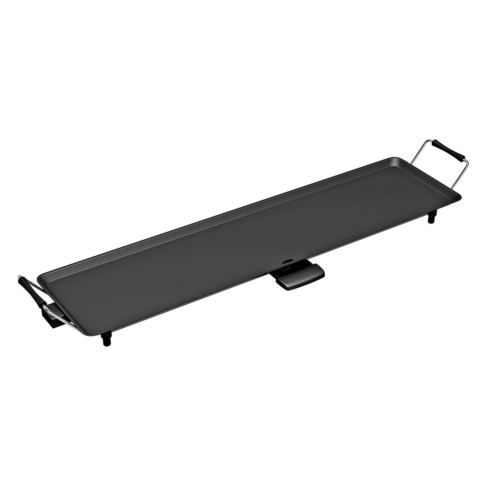35 Inch Electric Griddle with Adjustable Temperature Cookware & Bakeware Black at Gallery Canada