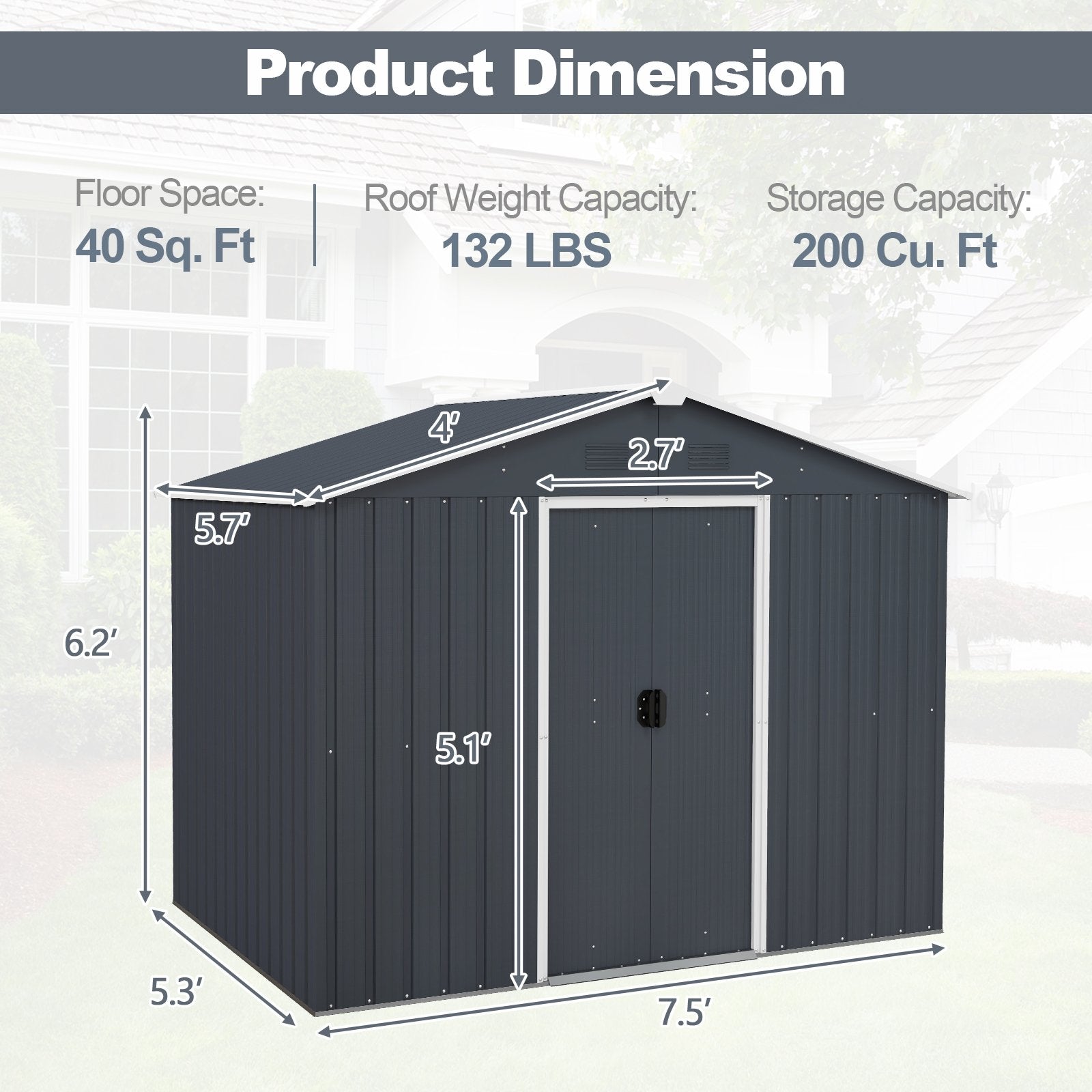 Outside Storage Shed with Lock Air Window Sheds & Outdoor Storage   at Gallery Canada