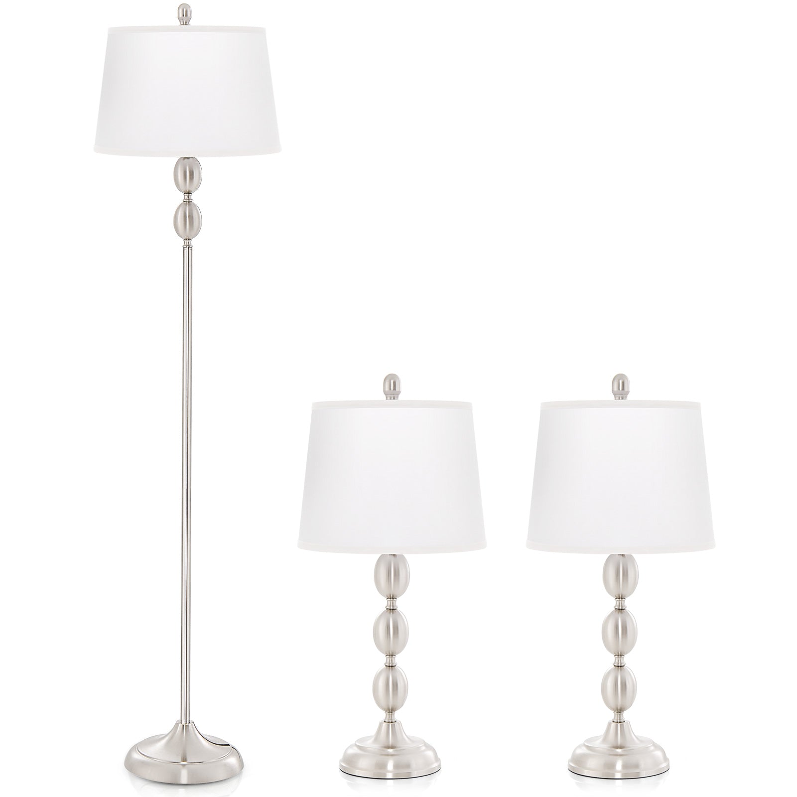 3-Piece Table and Floor Lamp Set Table & Floor Lamps at Gallery Canada