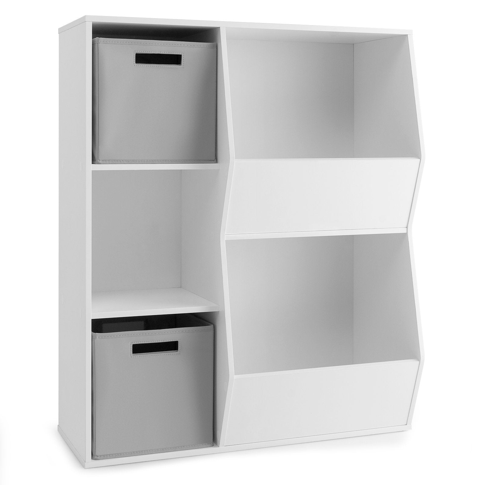 Kids Toy Storage Cabinet Shelf Organizer, White - Gallery Canada