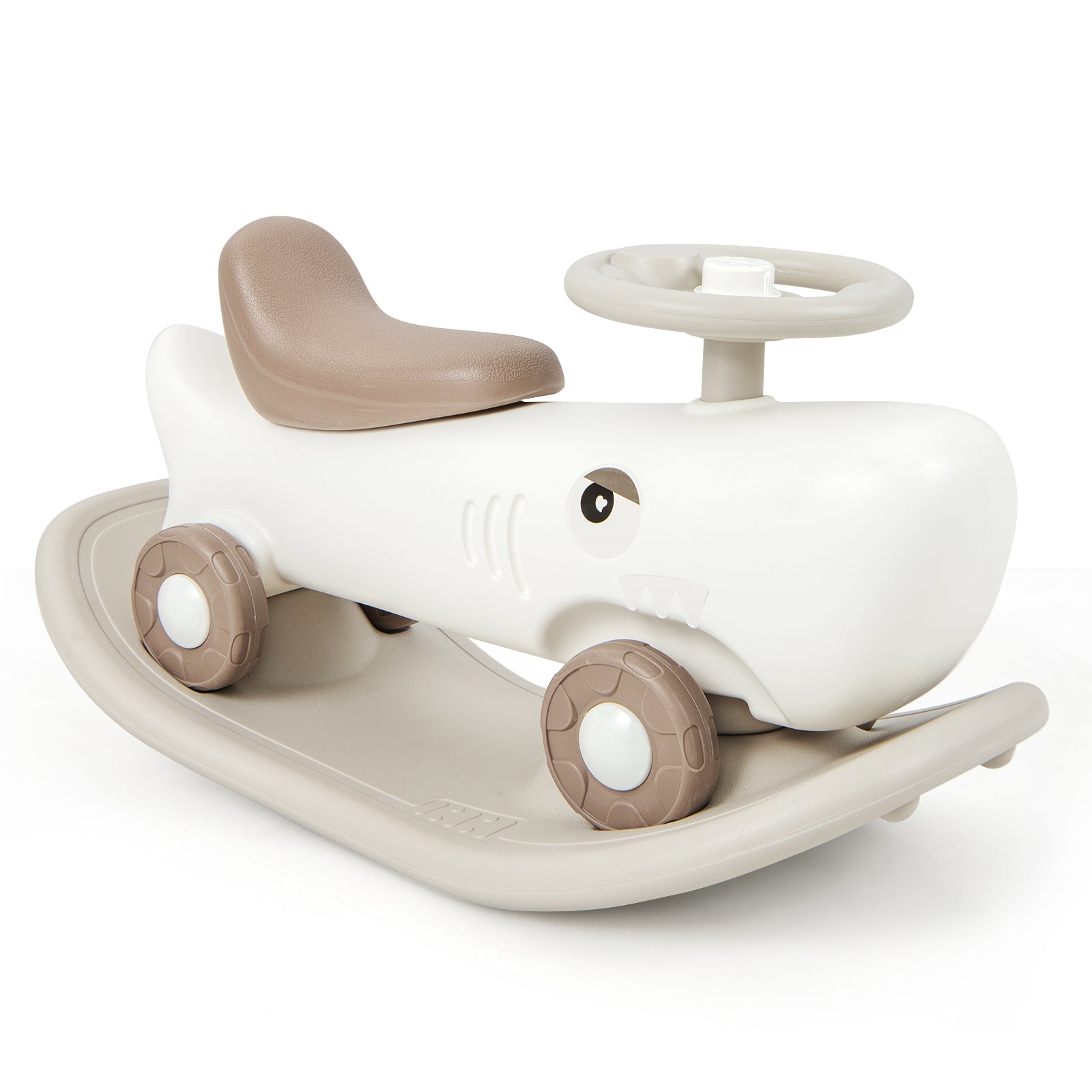 Convertible Rocking Horse and Sliding Car with Detachable Balance Board, White Push & Pedal Ride On Toys at Gallery Canada